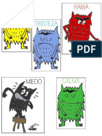 Mostruo de Colores Personajes PDF