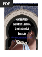 Download Teaching Arabic as a Foreign Language Some Pedagogical Proposals  by Antonio Garca Mega SN37939463 doc pdf