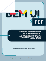 Transportasi Online Vs Konvensional - Memimpikan Sistem Transportasi Publik Yang Ideal