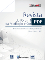 Revista Do Frum Nacinal Da Mediao e Conciliaa - Volume 1 - 2017 PDF