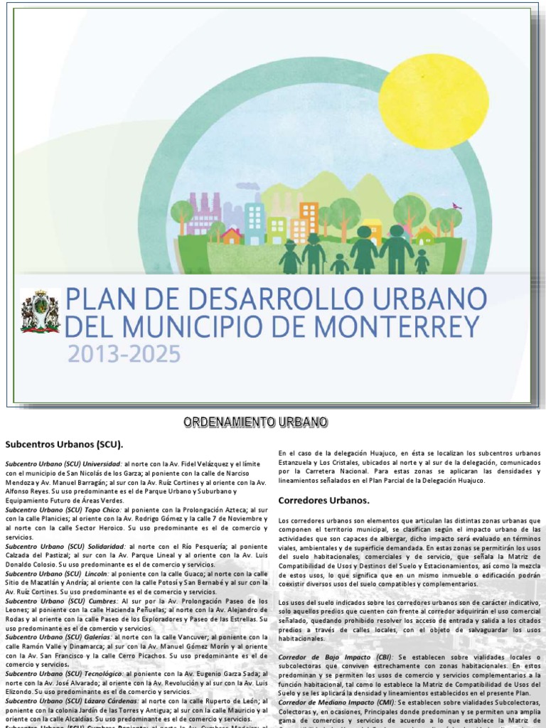 Plan de Desarrollo Urbano Del Municipio