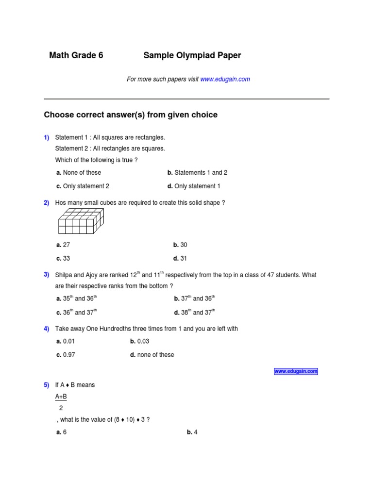 Grade 7 math final exam pdf picture