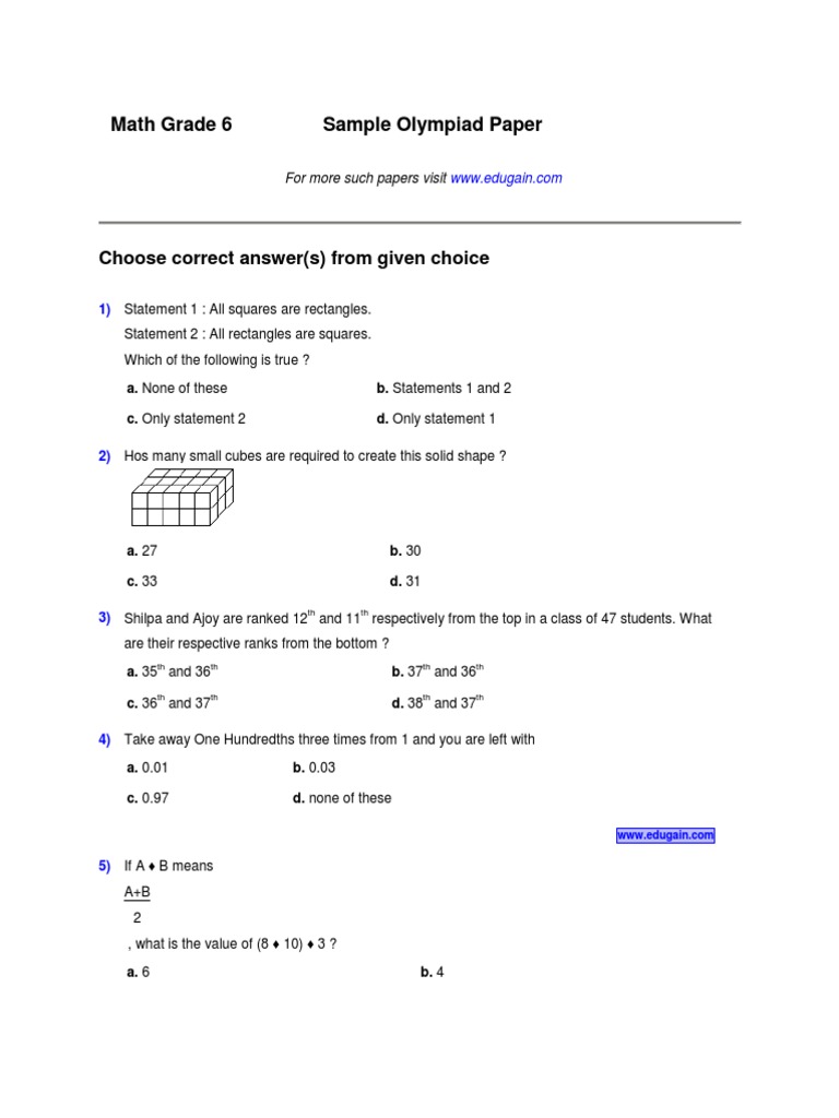 math-olympiad-class-6-sample-paper-pdf-teaching-mathematics