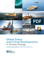 OES IEA Global Status and Critical Developments On Ocean Energy