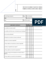 Formato Inspeccion de Camillas DOSSS