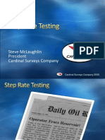 Step Rate Testing