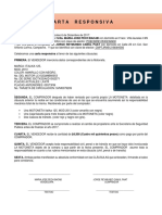 Carta Responsiva