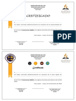 Certificado Avent Esp y Conqui