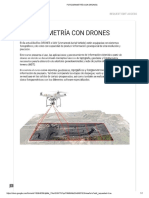 Fotogrametría Con Drones