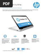 HP Pavilion x360 13-u101np