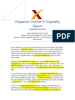 Plagiarism - Report - 2