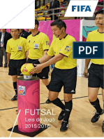 Leis Do Jogo de Futsal 2015 - 2016