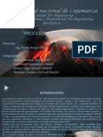 Procesos Volcánicos