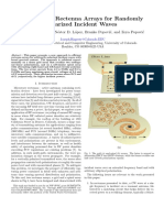 Broadband Rectenna Arrays For Randomly Polarized Incident Waves