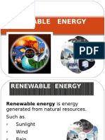 Renewable Source of Energy (C)