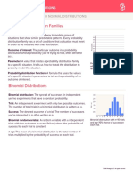 Binomial, Poisson, and Normal Distributions