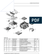 CLX-6260FD SEE Exploded View Parts List PDF