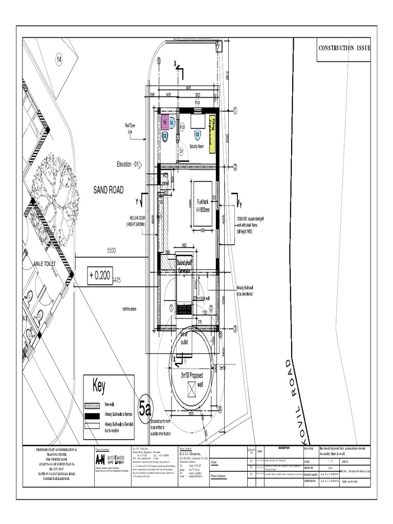 Generator Room Layout Revision R3 | PDF | Architect | Engineering
