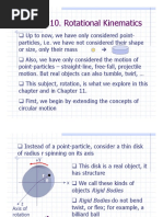 Chapter 10. Rotational Kinematics