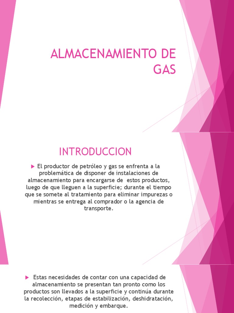 Almacenamiento de Gas Natural y Licuado | PDF | Gas natural licuado ...