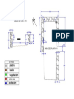 Dibujo de Planta y Corte