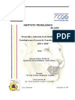 Desarrollo y Aplicación de Un Modelo de Innovación Tecnológica para Procesos de Transformación, Basado en QFD Y MSR