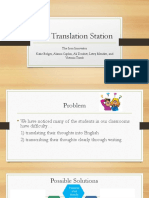 the translation station