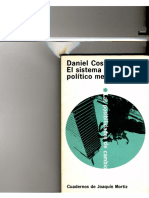 Daniel Cosío Villegas. El sistema político mexicano.pdf