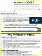 May Homework - Week 2