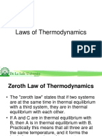 Laws of Thermodynamics