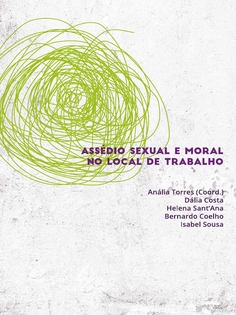 Assedio Sexual Moral Local Trabalho PDF PDF Sociologia Gênero