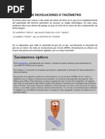 Tacometro y Taquimetro