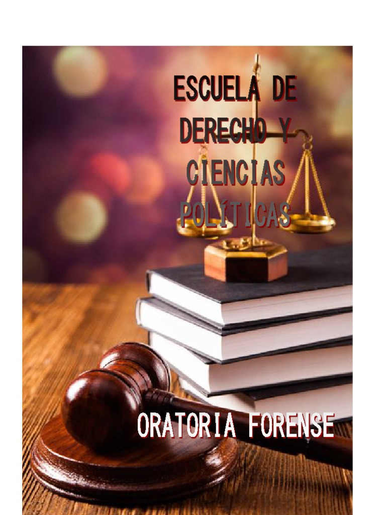 La Oratoria y El Derecho - Oratoria Forense Viii | PDF | Retórica | Science
