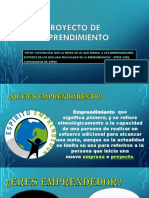 Proyecto de Emprendimiento Presentacion