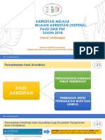 Sosialisasi Sispena BAN PAUD PNF Tahun 2018