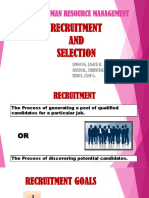 MAEM 219 Recruitment Selection