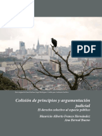 Dialnet ColisionDePrincipiosYArgumentacionJudicial 6101309 PDF