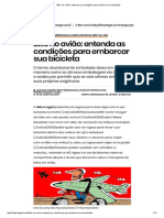 Bike No Avião_ Entenda as Condições Para Embarcar Sua Bicicleta