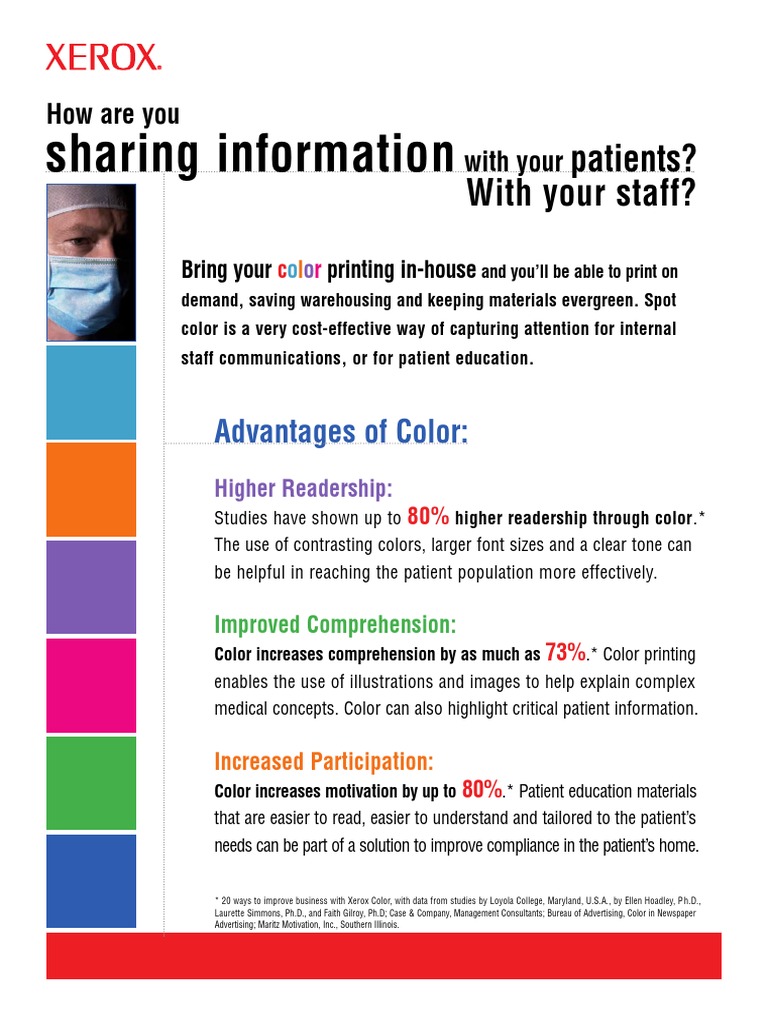 HC Color Applications A4 | PDF | Joint Commission | Patient