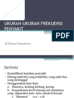 Ukuran-ukuran Frekuensi Penyakit