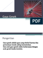 Friksi (Gaya Gesek) - 1