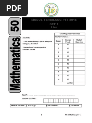 162930857 Latihan Matematik