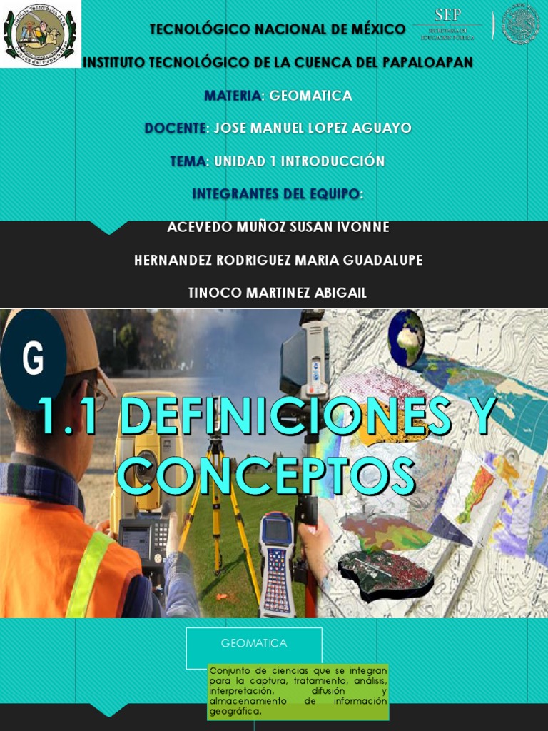 Introducción a la Geomática y SIG | PDF | Sistema de información ...