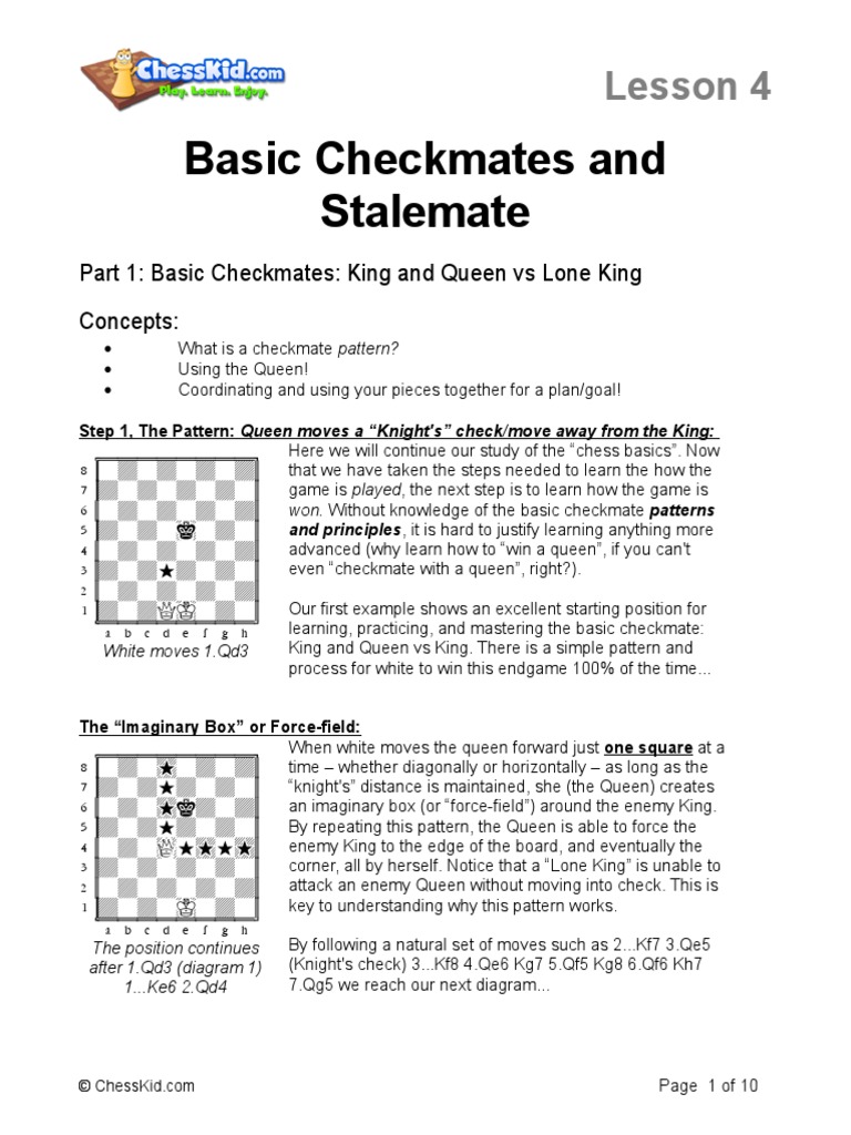 A Simple Guide To Checkmating The Lone King in Checkmate