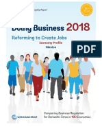 World Bank Group - Doing Business in Mexico 2018