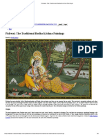 Pichwai - The Traditional Radha Krishna Paintings