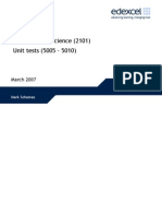 Edexcel 2007 Mar B1 A MS