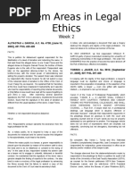 Problem Areas in Legal Ethics: Week 2