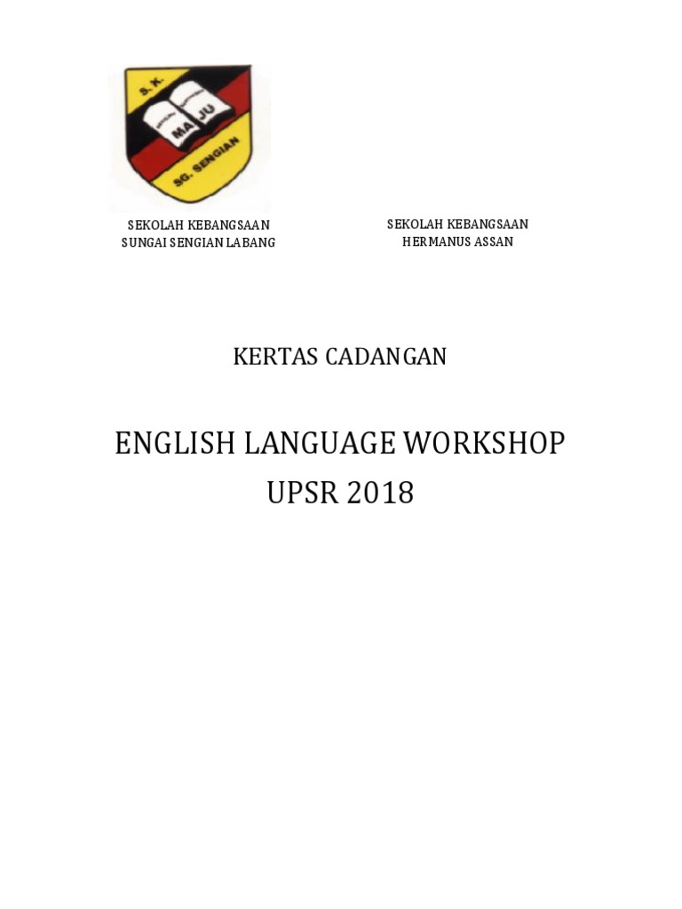 English Language Workshop Pdf