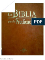 Biblia para La Predicacion